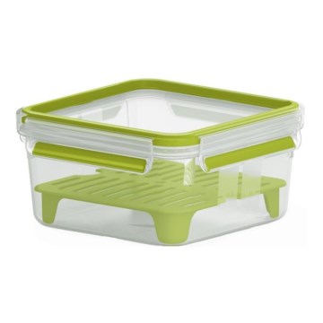 Tefal - Ланч-бокс бутербродница 1,3 л MASTER SEAL TO GO зеленый