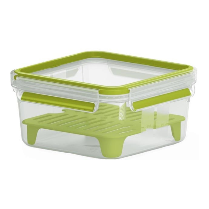 Tefal - Ланч-бокс бутербродница 1,3 л MASTER SEAL TO GO зеленый