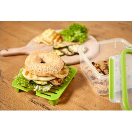 Tefal - Ланч-бокс бутербродница 1,3 л MASTER SEAL TO GO зеленый