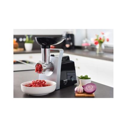 Tefal - М'ясорубка 7в1 1400W/230V чорний/срібний