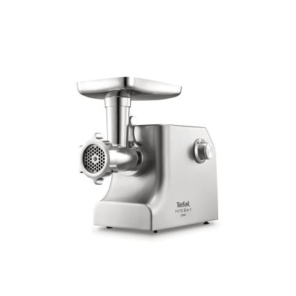 Tefal - М'ясорубка 8в1 2200W/230V срібний