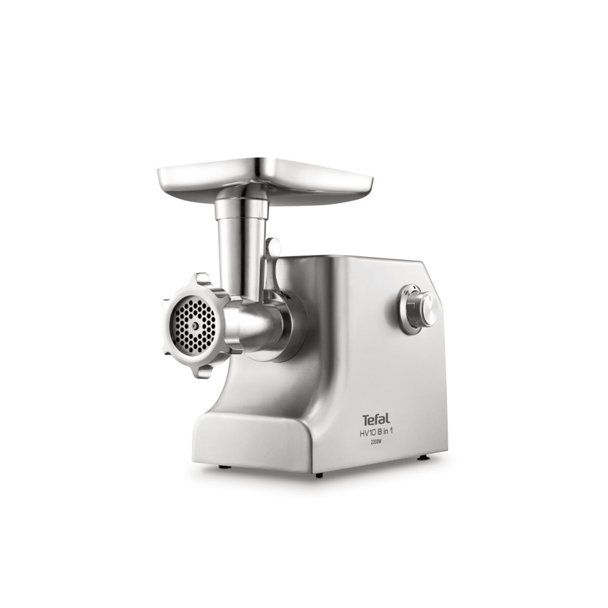 Tefal - М'ясорубка 8в1 2200W/230V срібний