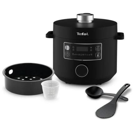Tefal - Многофункциональная электрическая кастрюля TURBO CUISINE 4,8 л 1090W/230V черный