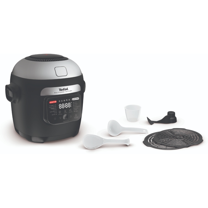 Tefal - Мультиварка и аэрогриль 2-в-1 MULTICOOK ACTIFRY 1334 Вт/230 В 6 л