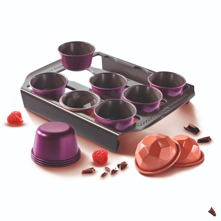 Tefal - Набір форм для випікання 13 шт. CREABAKE