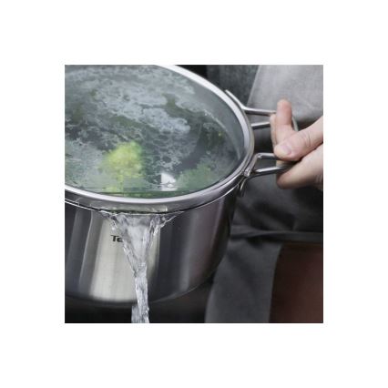 Tefal - Набір із 10 каструль NORDICA з нержавіючої сталі