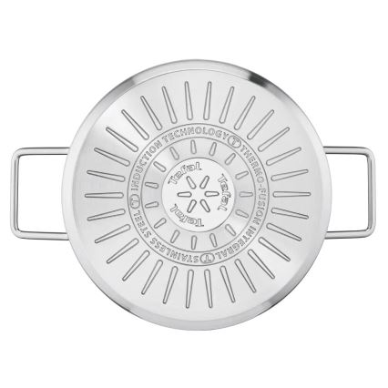 Tefal - Набір із 10 каструль NORDICA з нержавіючої сталі