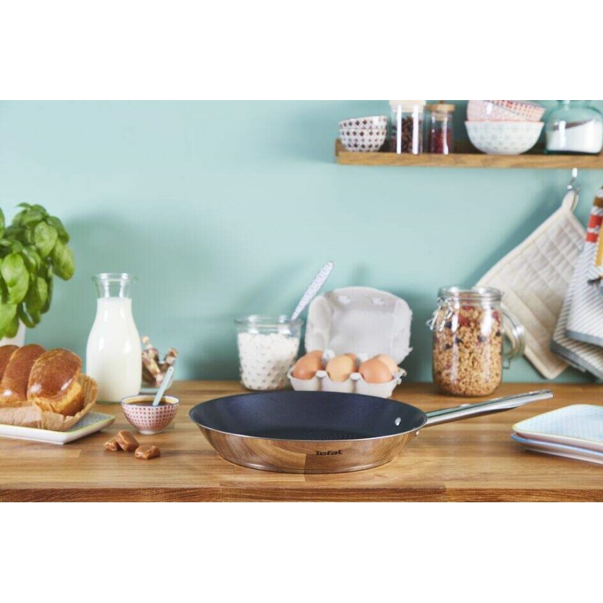 Tefal - Набір із 2 сковорідок COOK EAT 24/28 см