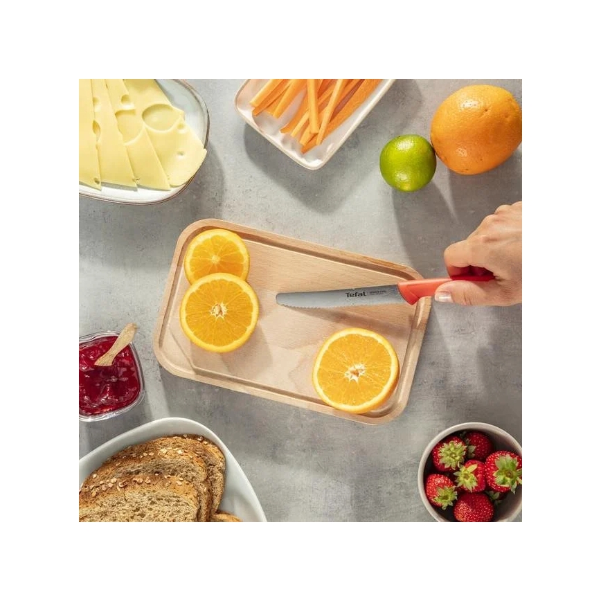 Tefal - Набір з 3-х ножів з нержавіючої сталі COLORFOOD