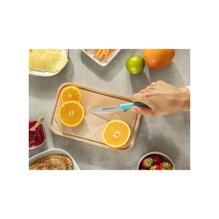 Tefal - Набір з 3-х ножів з нержавіючої сталі COLORFOOD