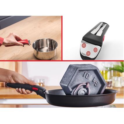 Tefal - Набір із 3 сковорідок INGENIO DELIGHT