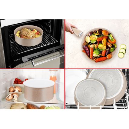 Tefal - Набір із 3 сковорідок INGENIO DELIGHT