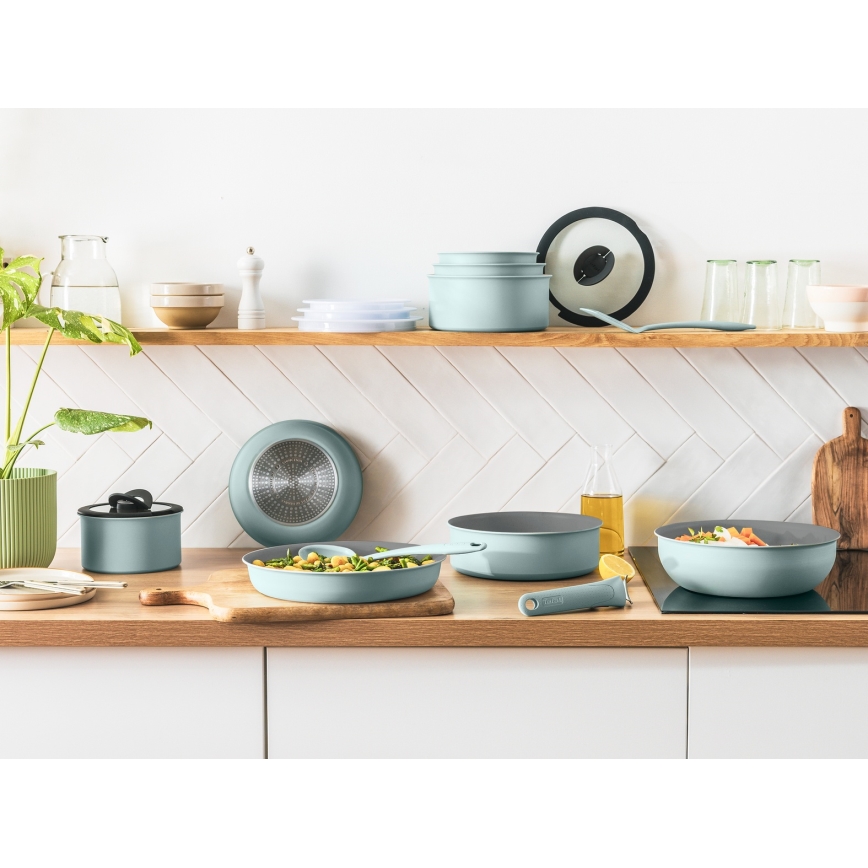 Tefal - Набір посуду 15 шт. INGENIO HALO