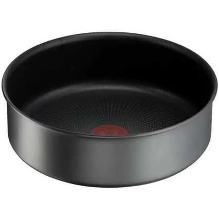 Tefal - Набір посуду 20 шт. INGENIO DAILY CHEF ON чорний