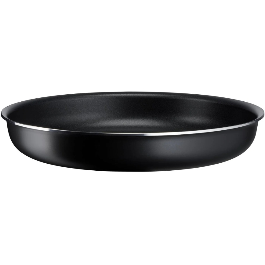 Tefal - Набір посуду 3 шт. INGENIO EASY COOK & CLEAN BLACK