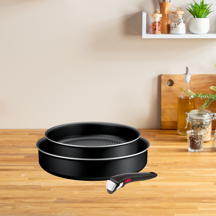 Tefal - Набір посуду 3 шт. INGENIO GENEROUS COOK