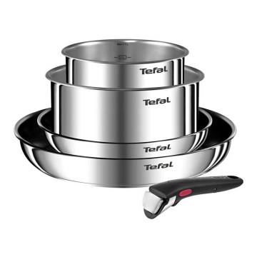 Tefal - Набір посуду 5 шт. INGENIO EMOTION з нержавіючої сталі
