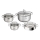 Tefal - Набір посуду 8 шт. DUETTO+