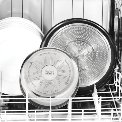 Tefal - набір посуду INGENIO COOK, 9 предметів, із нержавіючої сталі