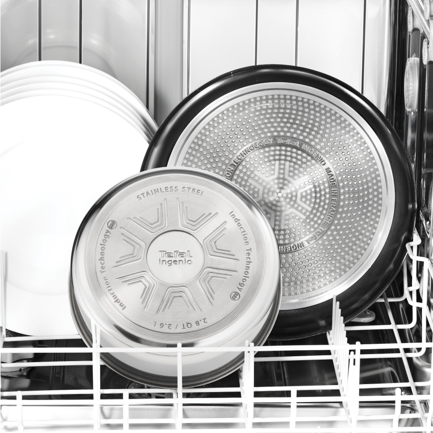 Tefal - набір посуду INGENIO COOK, 9 предметів, із нержавіючої сталі
