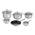 Tefal - Набір столового посуду 10 шт. DUETTO