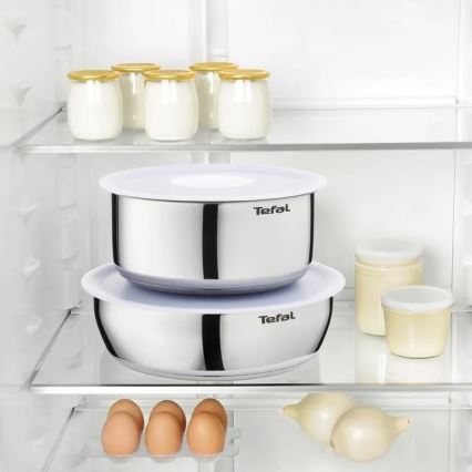 Tefal - Набір столового посуду 10 шт. INGENIO EMOTION нержавіюча сталь