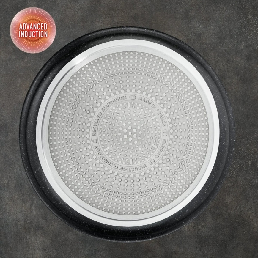 Tefal - Набір столового посуду 4 шт. INGENIO BLACK STONE