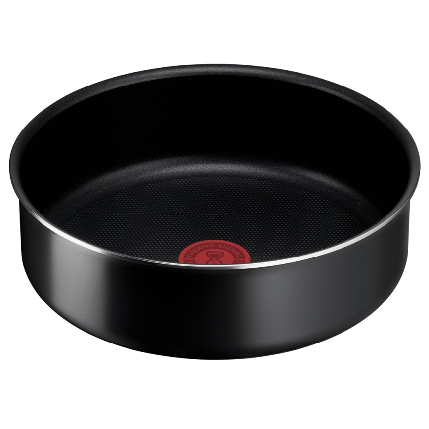 Tefal - Набір сковорідок 3 шт. INGENIO EASY COOK & CLEAN BLACK