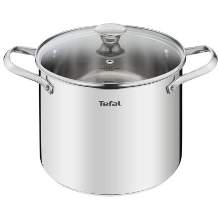 Tefal - Набір каструль 10 шт. COOK EAT нержавіюча сталь