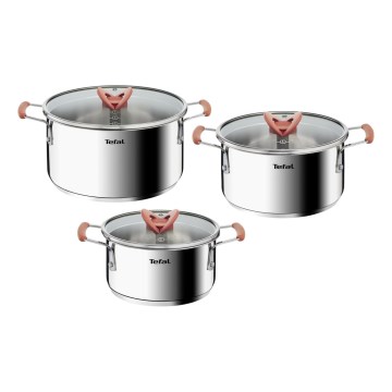Tefal - Набір каструль 6 шт. OPTI'SPACE