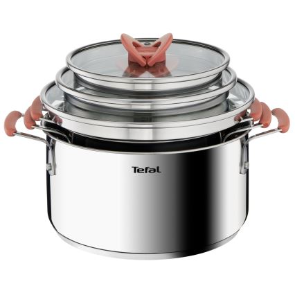 Tefal - Набір каструль 6 шт. OPTI'SPACE