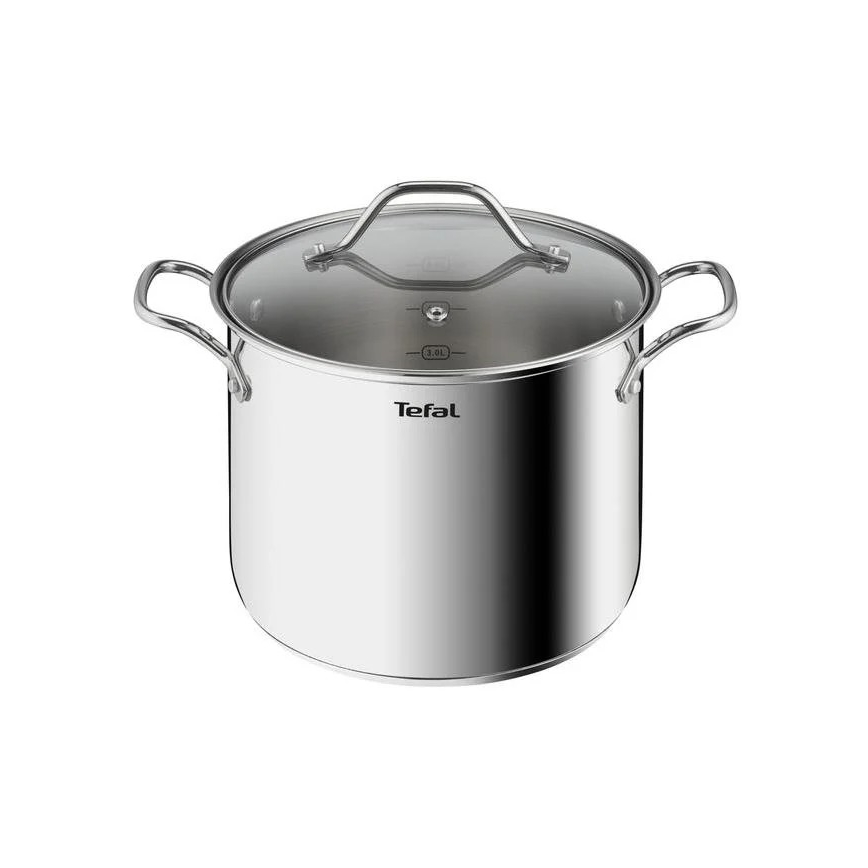 Tefal - Набір каструль з кришками 10 шт. INTUITION нержавіюча сталь