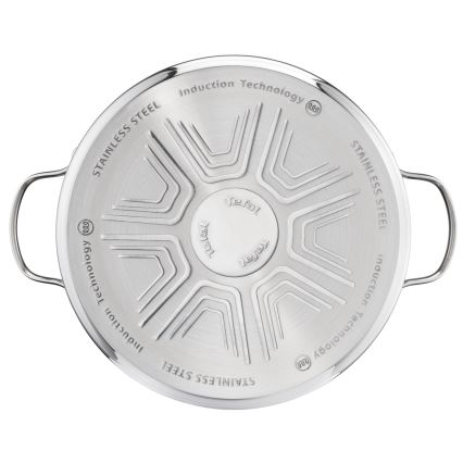 Tefal - Набір кухонного посуду 10 предметів DAILY COOK із нержавіючої сталі