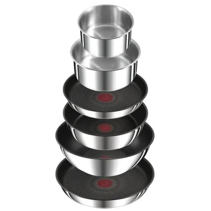 Tefal - Набір кухонного посуду, 13 предметів INGENIO PREFERENCE ON, з нержавіючої сталі