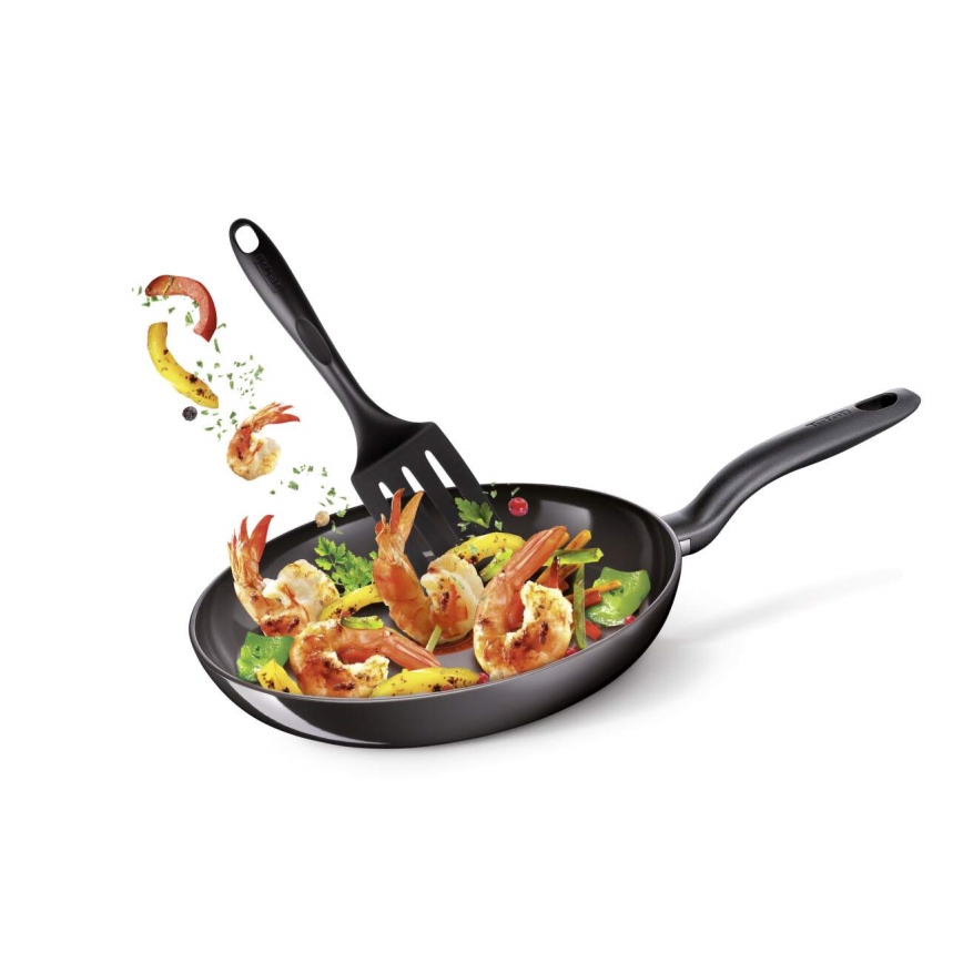 Tefal - Набір кухонного посуду 5 шт. BIENVENUE чорний