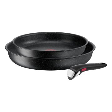 Tefal - Набор из 3 сковород INGENIO BLACK STONE