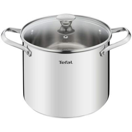 Tefal - Набор посуды 10 шт. COOK EAT нержавеющая сталь