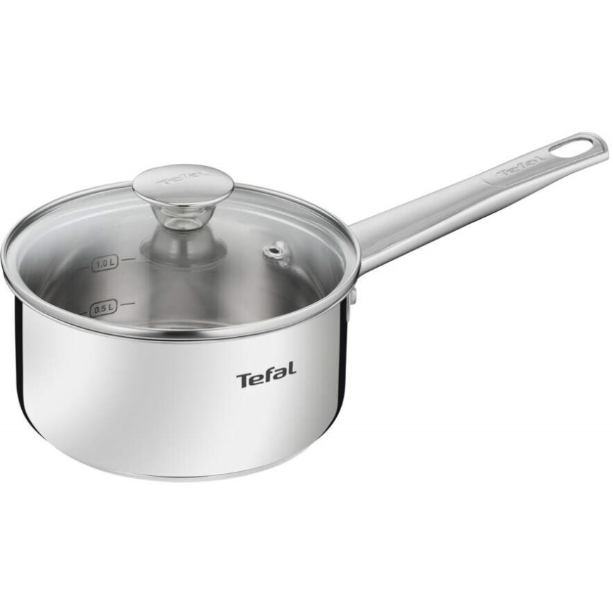 Tefal - Набор посуды 10 шт. COOK EAT нержавеющая сталь