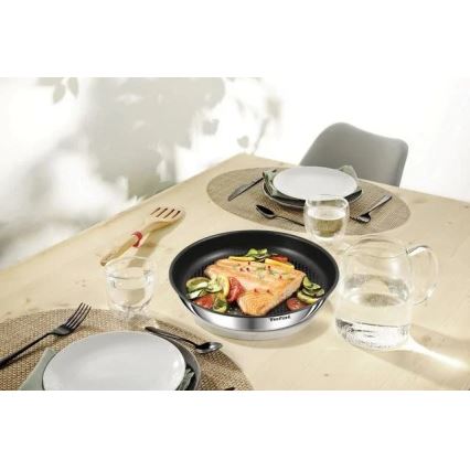 Tefal - Набор посуды 10 шт. INGENIO EMOTION нержавеющая сталь