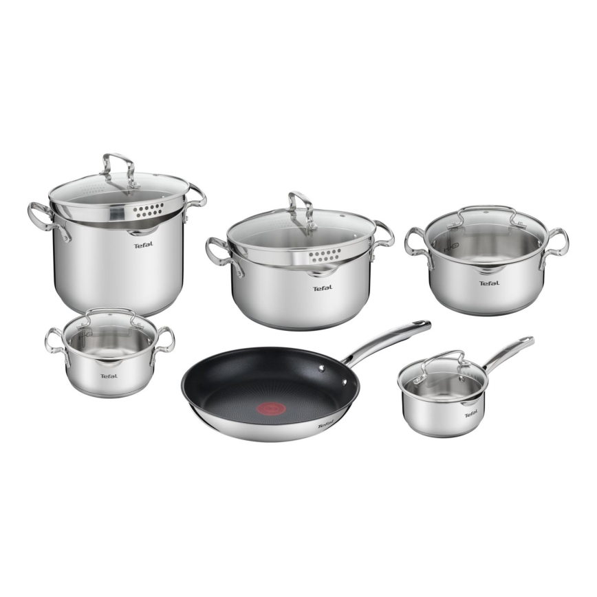Tefal - Набор посуды 11 предметов DUETTO+