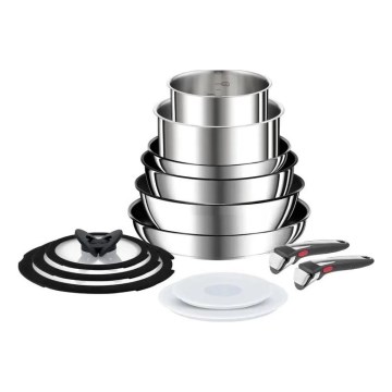 Tefal - Набор посуды 13 шт. INGENIO PREFERENCE ON нержавеющая сталь