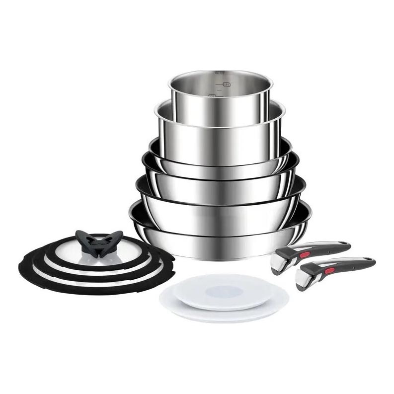 Tefal - Набор посуды 13 шт. INGENIO PREFERENCE ON нержавеющая сталь