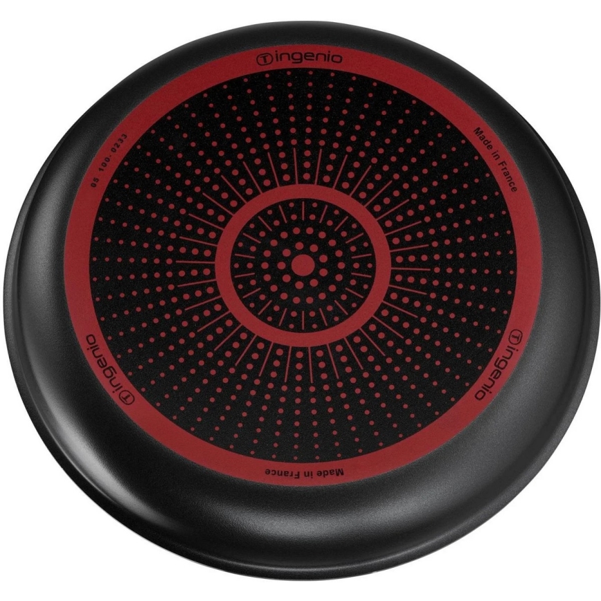Tefal - Набор посуды 3 шт. INGENIO EASY COOK & CLEAN BLACK