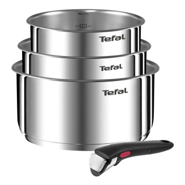 Tefal - Набор посуды 4 предмета INGENIO EMOTION из нержавеющей стали