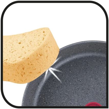 Tefal - Набор посуды 4 шт. INGENIO BLACK STONE