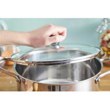 Tefal - Набор посуды 7 шт. COOK EAT нержавеющая сталь
