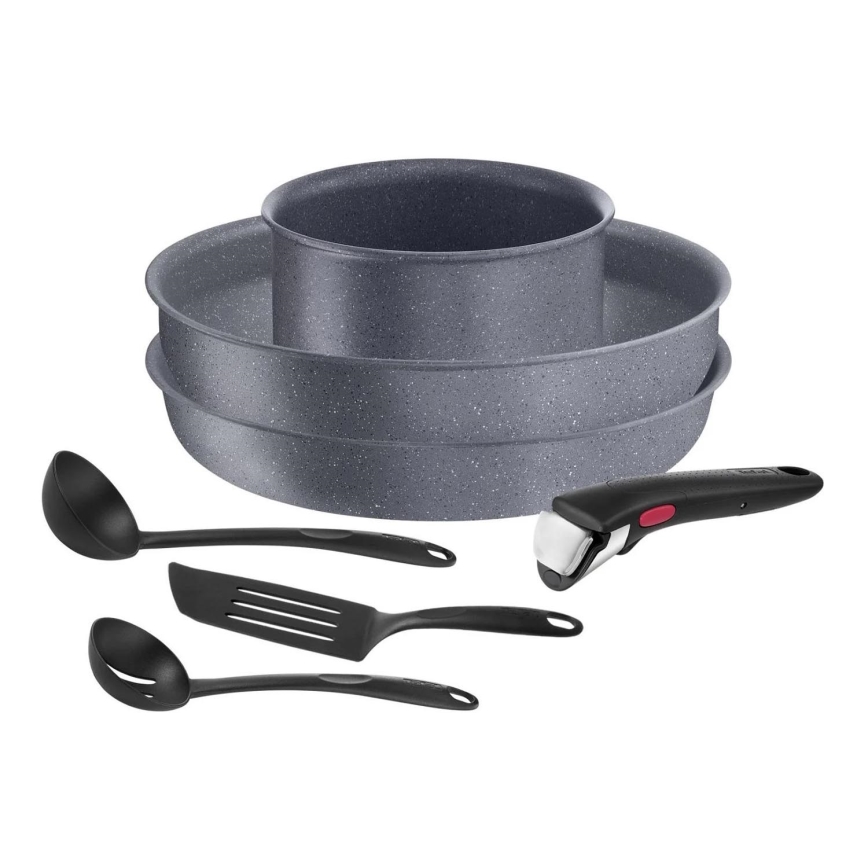Tefal - Набор посуды 7 шт. INGENIO NATURAL FORCE