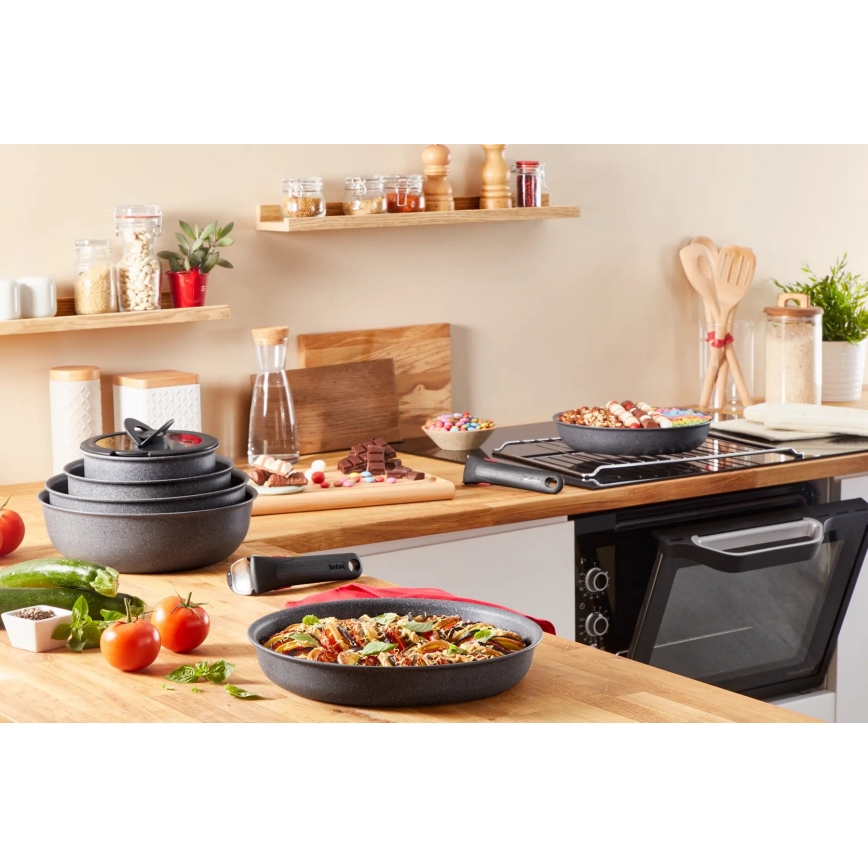Tefal - Набор посуды 7 шт. INGENIO NATURAL FORCE