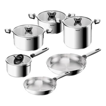 Tefal - Набор посуды EMOTION+, 10 предметов