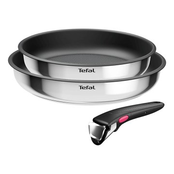 Tefal - набор посуды INGENIO COOK, 3 предмета, нержавеющая сталь